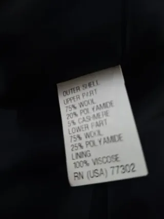 Abrigo Zara Animal Print Negro Beige