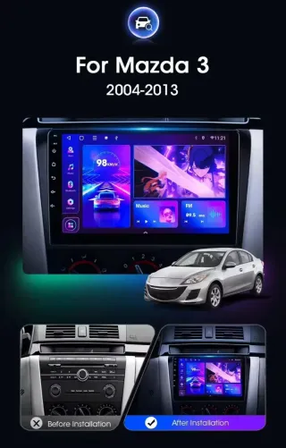 Pantalla radio de coche para Mazda 4 2004-2009