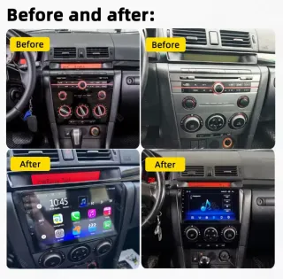 Pantalla radio de coche para Mazda 4 2004-2009