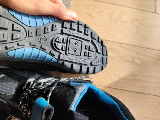 Zapatillas calas calapies para bicicleta hombr