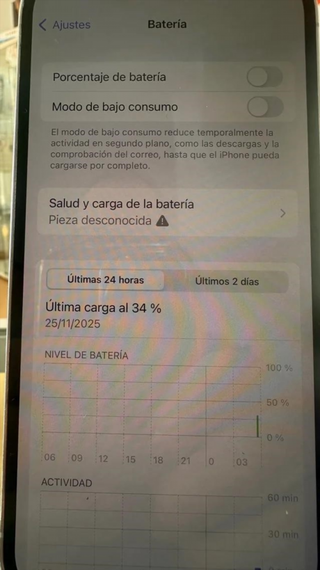 iPhone 12 Pro 128GB Blanco Batería 100%