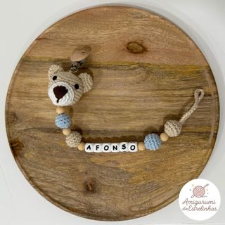 Prendedor Chupete Urso