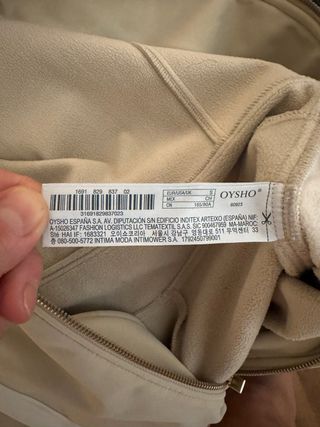 Mono Oysho Ski elástico impermeable