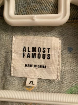 Chaqueta vaquera pintada