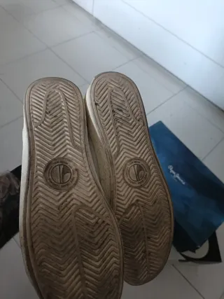 Scarpe Pepe Jeans bianche e blu