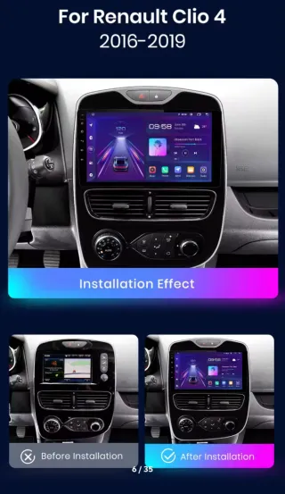 Pantalla Radio Coche Android