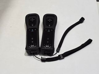 2 mando wii con Motion negro original con funda