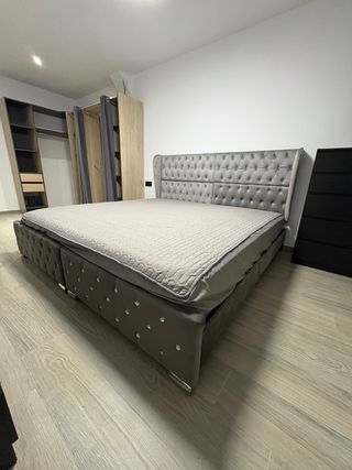 Cama Matrimonio con colchón  viscoelástico 200x200