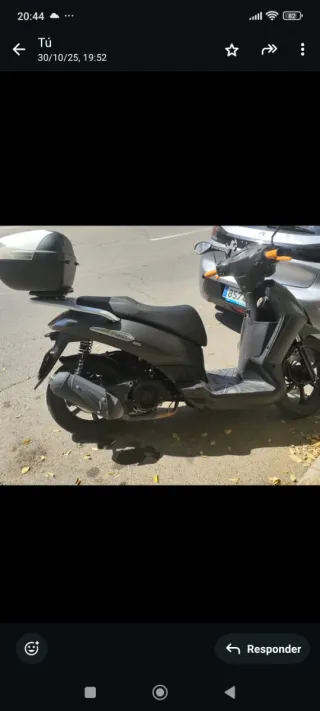 Moto 125 Hanway con papeles al día