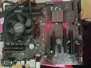 Placa Base ASUS Prime B350-Plus + AMD Ryzen 3 1300