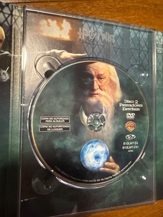 Doble DVD Harry Potter y la cámara secreta