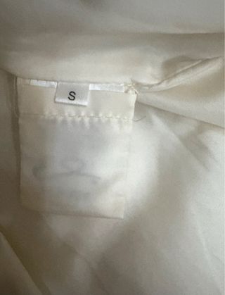 Plumas YESS ZEE blanco nacarado entallado