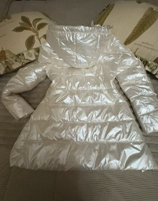 Plumas YESS ZEE blanco nacarado entallado