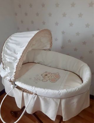 Conjunto bebé: cuna + cómoda + portacapazo