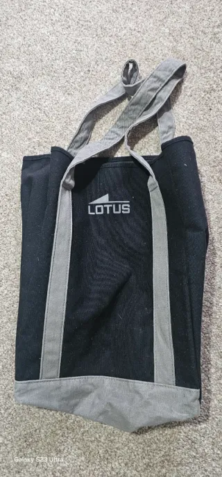 Bolso Lotus Negro y Gris