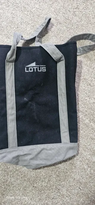 Bolso Lotus Negro y Gris