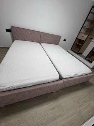 2 Camas con colchones 100x200cm