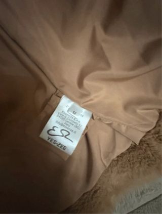 Plumas corto Yess Zee dorado/rosa sin estrenar