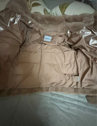 Plumas corto Yess Zee dorado/rosa sin estrenar