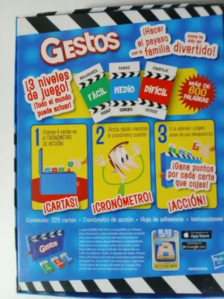 Juego de mesa Gestos Hasbro Gaming