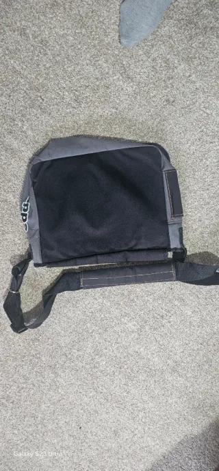Bolso Kappa Negro y Gris