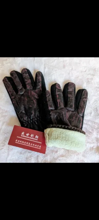 Guanti felpati taglia M