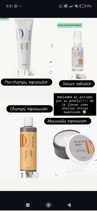 Lote DUOLOGI: Champú, Mascarilla y Serum
