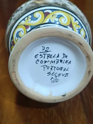 Jarrón Cerámica Estrela de Conimbriga