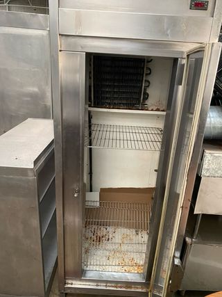 Nevera industrial acero inoxidable