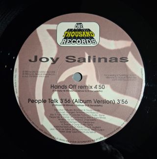 Vinilo Joy Salinas - People Talk OTR 008