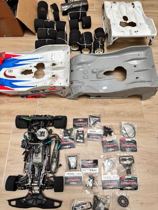 Auto rc nitro scoppio 1/8 pista on road wrc gtx6