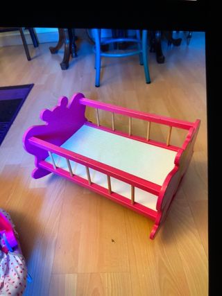 Mecedora Nenuco Mariposa Rosa