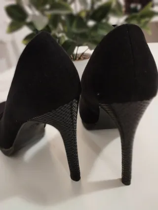 Zapatos de tacón New Look negros talla 39