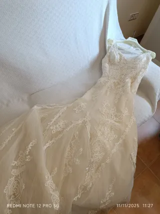 Vestido de Novia Pronovias Higuera Talla 38