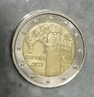 2 € Conmemorativa España 2021. Toledo.