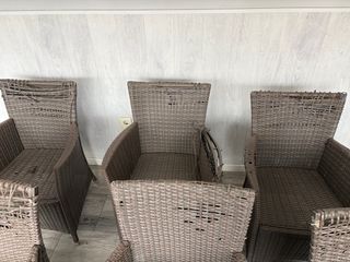 Sillas de jardín ratán