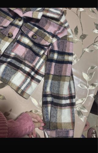 Giacca donna taglia unica plaid