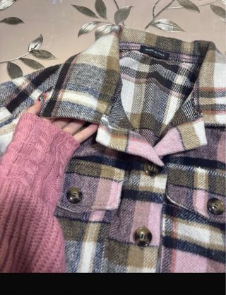Giacca donna taglia unica plaid