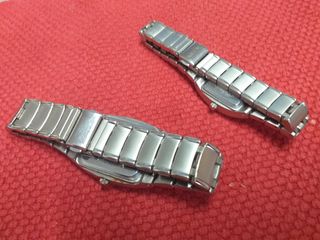 Relojes de pulsera plateados