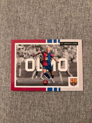 Cromo Dani Olmo FC Barcelona Topps