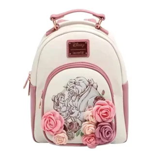 Mochila Disney Beauty and the Beast Flores