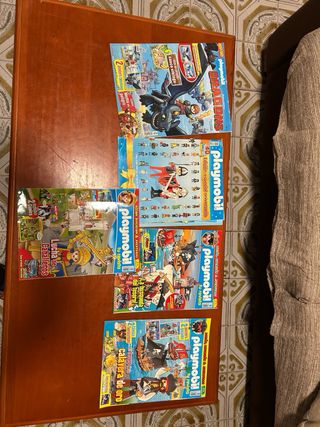 Revistas playmobil de todo tipo MUÑECOS INCLUIDOS