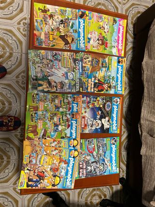 Revistas playmobil de todo tipo MUÑECOS INCLUIDOS