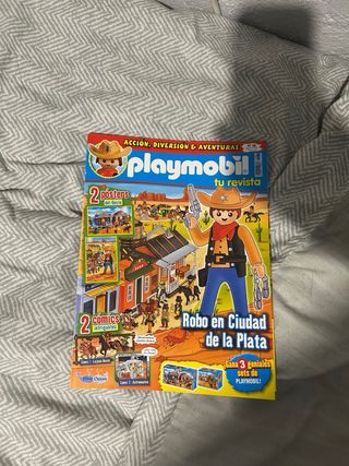 Revistas playmobil de todo tipo MUÑECOS INCLUIDOS