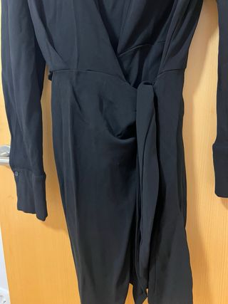 Vestido negro Massimo Dutti