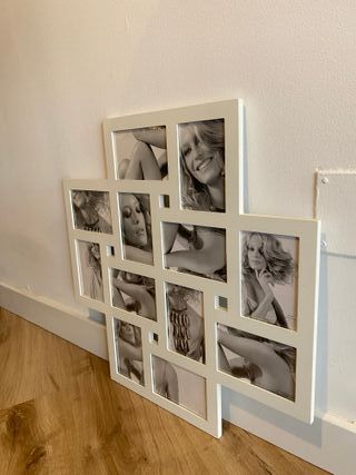 Marco Fotos Múltiple Ikea Blanco 60x60