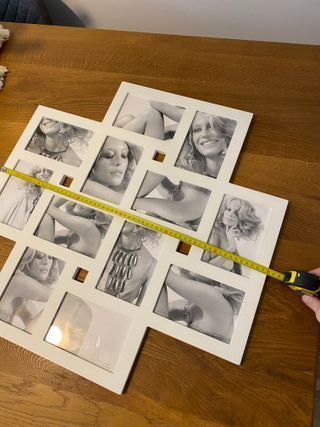 Marco Fotos Múltiple Ikea Blanco 60x60