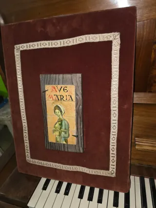 Ave Maria - Marco Decorativo