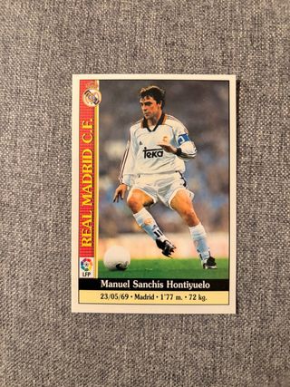 Cromo Sanchís Real Madrid C.F. LFP
