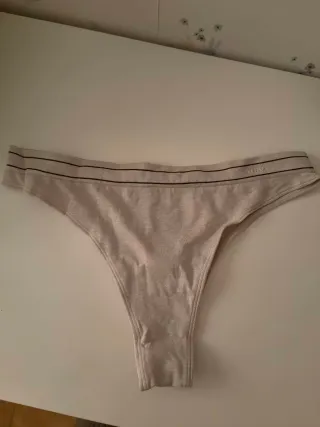 Braguita Tanga Oysho Beige